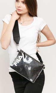 Fila Transparent Cross Body Bag černá