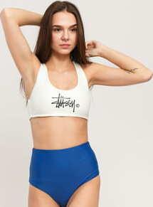 Stüssy Sunset Swim Top bílé