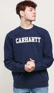 Carhartt WIP College Sweat tmavě modrá