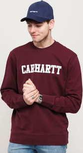 Carhartt WIP College Sweat vínová