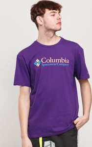 Columbia CSC Basic Logo Short Sleeve fialové