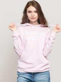 Reebok Classics Vector Hoodie světle růžová