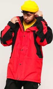 The North Face 94 Retro Mountain Light Fleece Jacket červená / černá