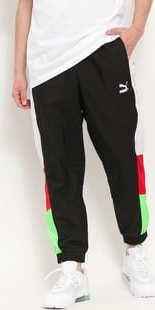 Puma TFS OG Track Pants černé / bílé / červené / zelené