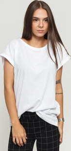 Urban Classics adies Organic hort Tee bílé