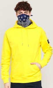 CALVIN KLEIN JEANS M Monogram Sleeve Hoodie žlutá