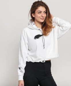 Puma Puma X Maybelline Hoody bílá