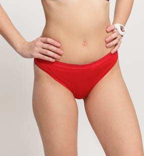 Calvin Klein 2Pack Microfiber Thongs světle modré / červené