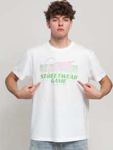 Queens Streetwear Game Tee bílé