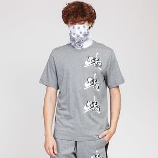 Jordan M J JM Classic SS Crew melange šedé