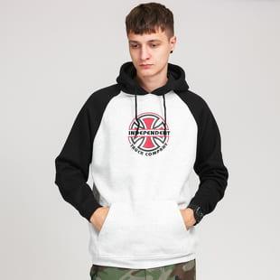 INDEPENDENT ITC Bauhaus Hoody melange šedá / černá