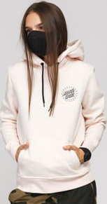 Santa Cruz W Spangle Hood světle růžová