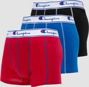 Champion BO Champ Plain 3 Pack modré / červené / černé