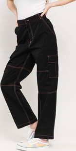 Vans WM Thead It Cargo Pant černé 29