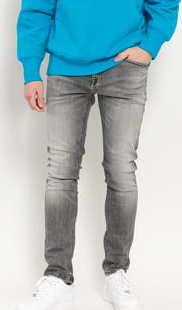 TOMMY JEANS M Austin Slim Tapered neptune grey str 36/34