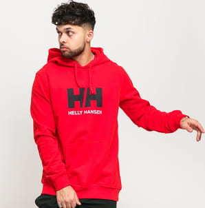 Helly Hansen HH Logo Hoodie červená