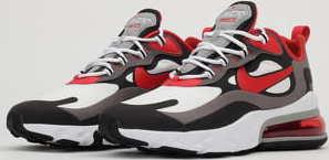 Nike Air Max 270 React black / univeersity red - white