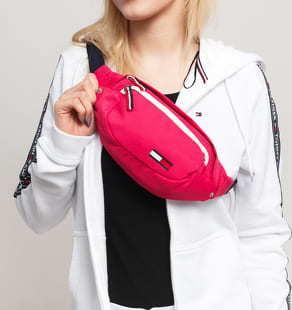 TOMMY JEANS W Cool City BumBag tmavě růžová