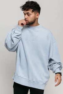 Daily Paper Heracid Crewneck světle modrá