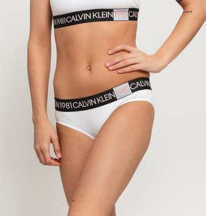 Calvin Klein Bikini - Slip 1981 bílé