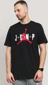 Jordan M J CTN SS Jump Crew černé
