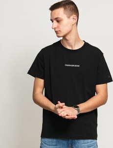 CALVIN KEIN JEANS M Small Chest Monogram Tee černé