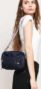 WOOD WOOD Marlo Shoulder Bag navy
