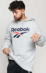 Reebok Classics Vector Hoodie melange šedá