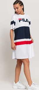 Fila Women Basanti Tee Dress bílé / navy / červené