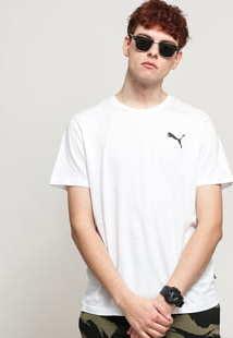 Puma Essential Small Logo Tee bílé