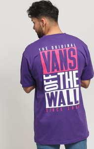 Vans MN New Stax SS Tee fialové