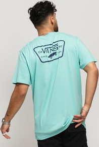 Vans MN Full Patch Back Tee mentolové