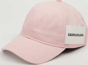 CALVIN KLEIN JEANS CKJ Street Cap světle růžová