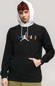 Jordan M J Sport DNA HBR PO Hoodie černá / bílá