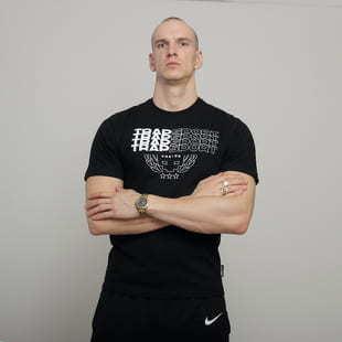 Azurit Kingdom AK Trapsport Basic Tee černé / bílé