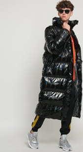 Daily Paper Gubl Holographic Puffer Coat černá