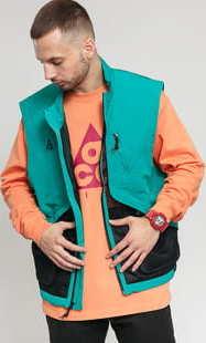 Nike M NRG ACG Vest zelená / černá