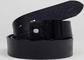 CALVIN KLEIN JEANS 3cm Monogram Belt černý 90