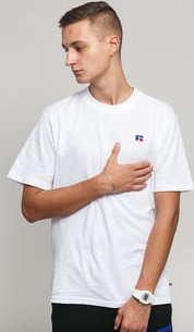 RUSSELL ATHLETIC Baseliner Tee bílé