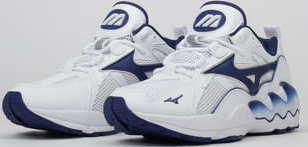 Mizuno Wave Rider 1 white / blue depths
