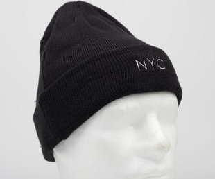 New Era NYC Cuff Knit černý