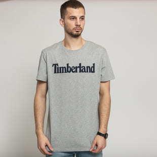 Timberland SS KR Linear Regulat Tee melange šedé