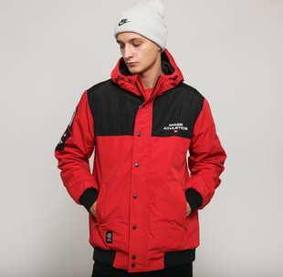 Mass DNM Republic Jacket červená / černá