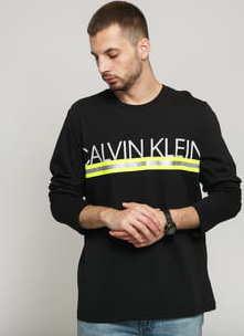 Calvin Klein LS Crew Neck černé