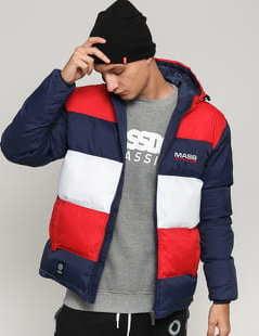 Mass DNM Slapshot Jacket navy / červená / bílá