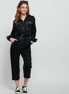 Carhartt WIP W' Manton Coverall black rigid