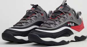 Fila Ray CB Low black / castlerock / red