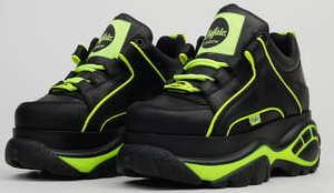 Buffalo Classic Leather black / neon yellow