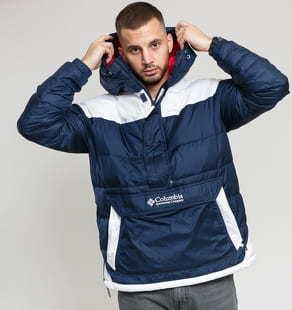 Columbia Lodge Pullover Jacket navy / bílá
