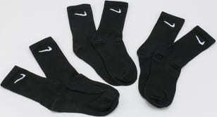 Nike U NK Everyday TWT Crew 3 Pack černé